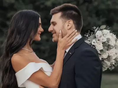 Emily Lucius y Rodrigo Valladares Macri