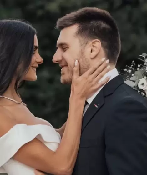 Emily Lucius y Rodrigo Valladares Macri