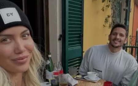 Wanda Nara y Mart�n Migueles