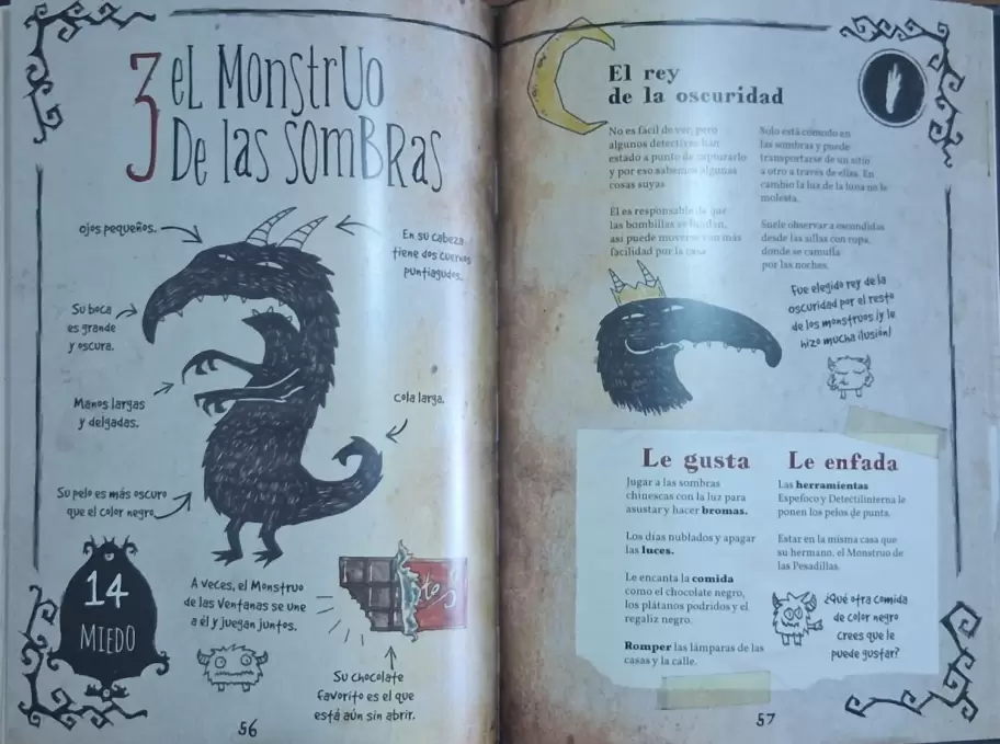 Uno de las criaturas que trae Peque�os Detectives de Monstruos.