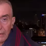 Hay video: as� fue el momento en el que Nelson Castro fue obligado a abandonar un m�vil en Tel Aviv