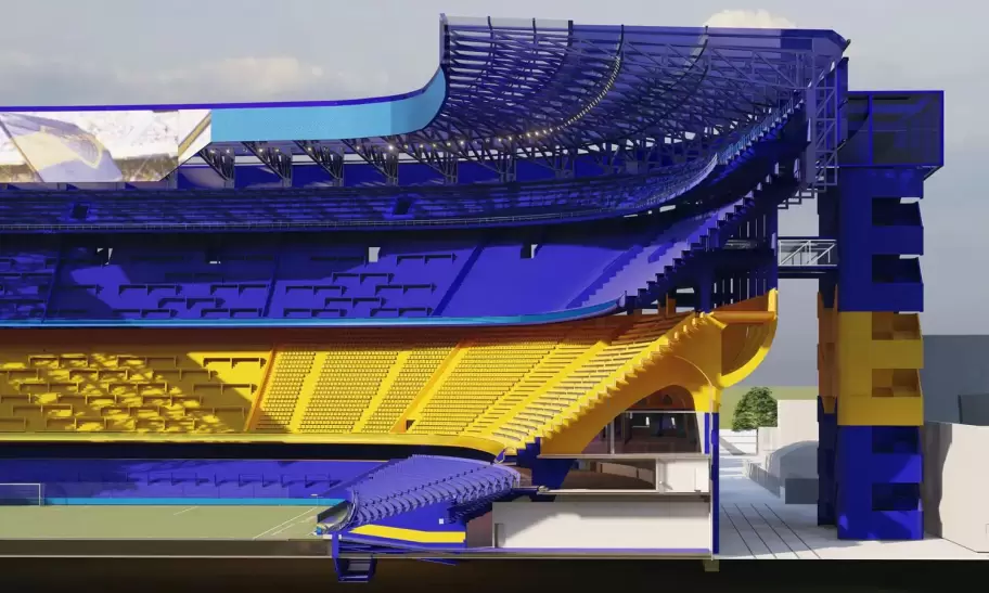 Boca quiere ampliar la Bombonera