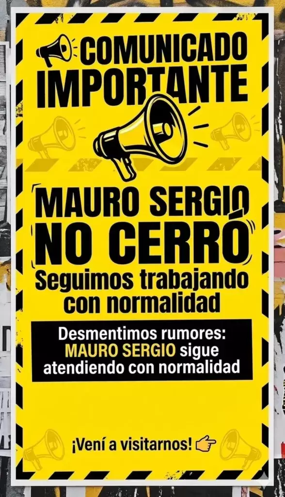 Mauro Sergio anunci� que no cerr� y que se reinventar� para la temporada de invierno.