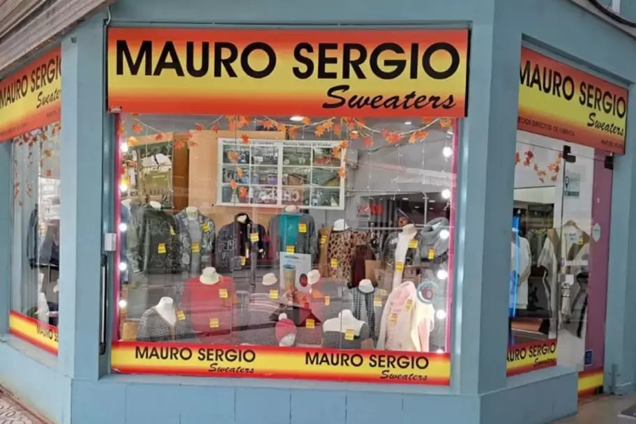 Mauro Sergio se especializa en sweaters y ropa invernal.
