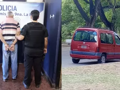Un hombre de 65 a�os fue detenido en los Bosques de La Plata: se masturbaba frente a mujeres desde su camioneta.
