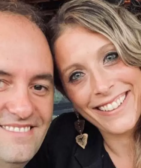 Manuel Adorni y Betina Angeletti