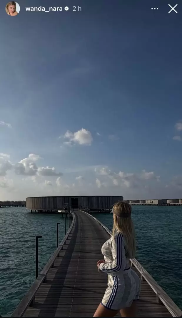 Wanda Nara en Maldivas en medio de pol�micas y denuncias