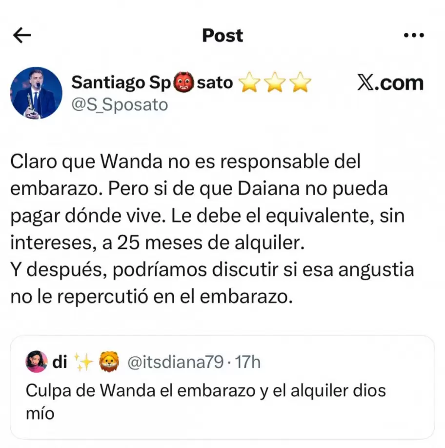 La ex empleada de Wanda sufre un embarazo de riesgo por la angustia que le gener� la medi�tica