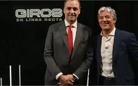 Manuel Adorni y Marcelo Grand�o, en uno de los ciclos que tuvo contrato con RTA.