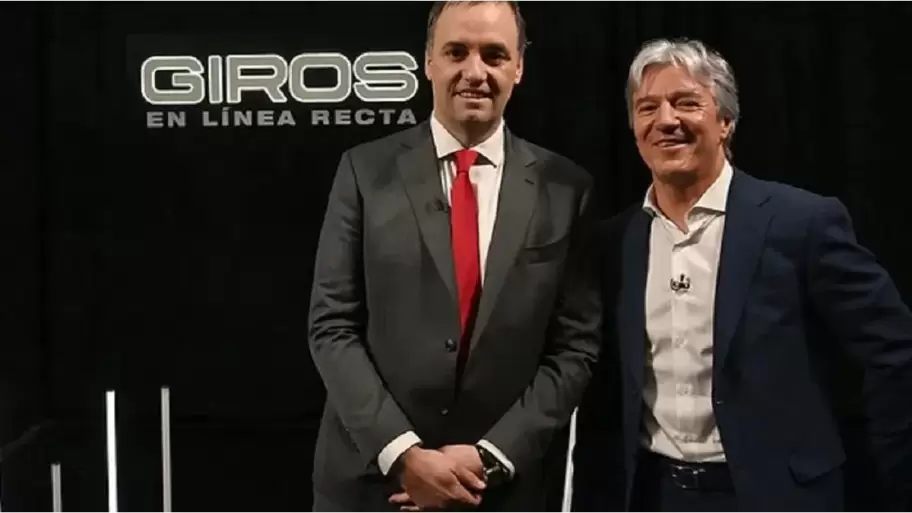 Manuel Adorni y Marcelo Grandio