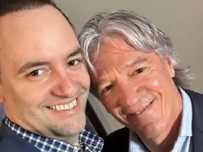 Manuel Adorni y Marcelo Grandio