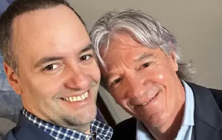 Manuel Adorni y Marcelo Grandio