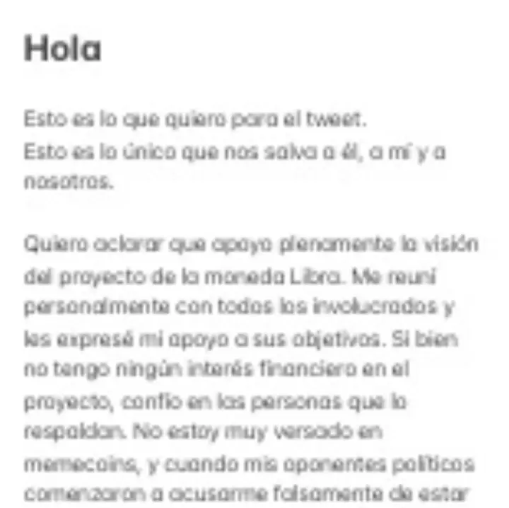 Los borradores que complican a Milei