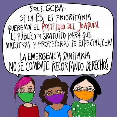 El post�tulo de ESI en el Joaqu�n V. Gonz�lez corre peligro