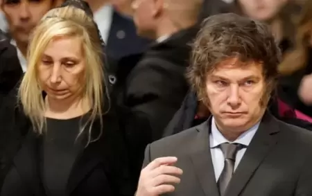 Karina y Javier Milei