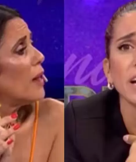 Tenso momento entre Cinthia Fern�ndez y Mar�a Fernanda Callej�n