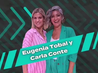Eugenia Tobal y Carla Conte llevan el caos del "chat de mamis" al teatro