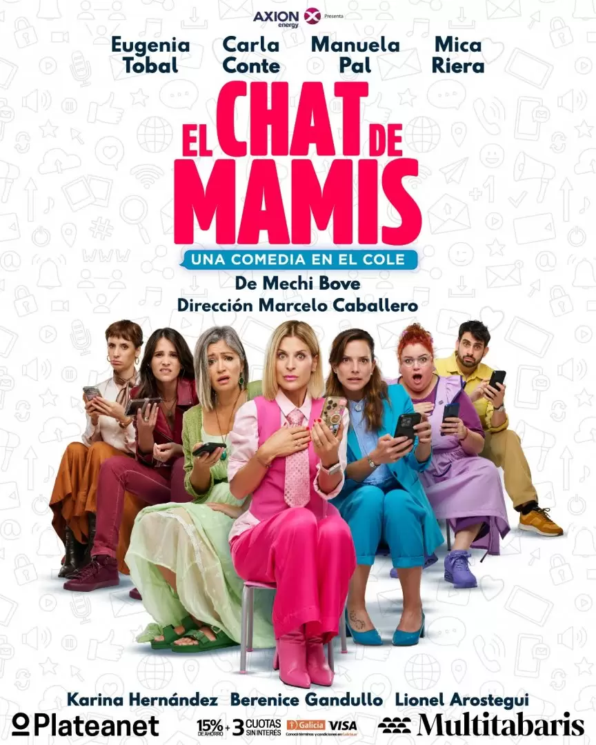 El chat de mamis, una comedia en el cole.