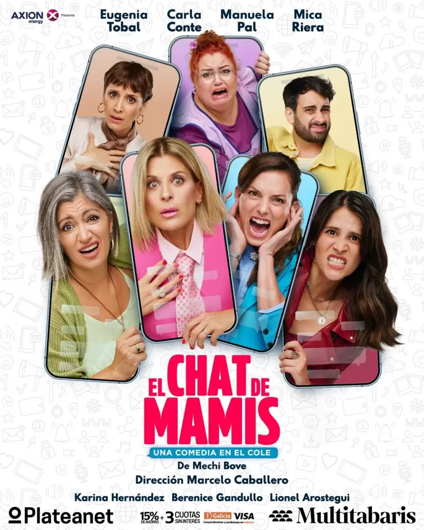 El chat de mamis, una comedia en el cole.
