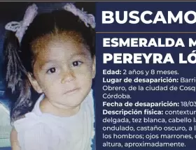 Desesperada b�squeda de Esmeralda en C�rdoba