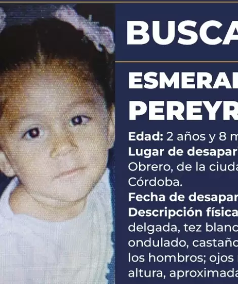 Desesperada b�squeda de Esmeralda en C�rdoba