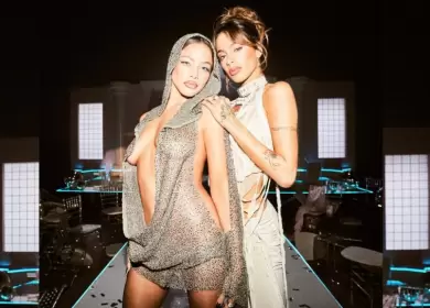 Emilia Mernes y Tini Stoesel