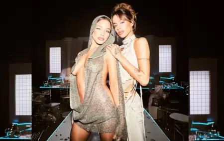 Emilia Mernes y Tini Stoesel