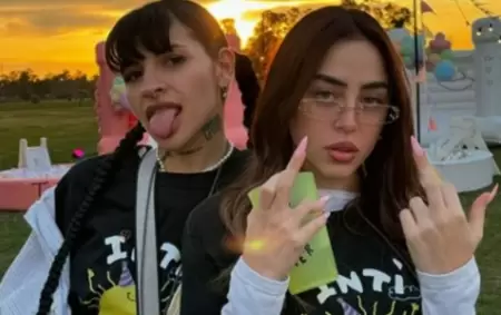 Cazzu y Nicki Nicole