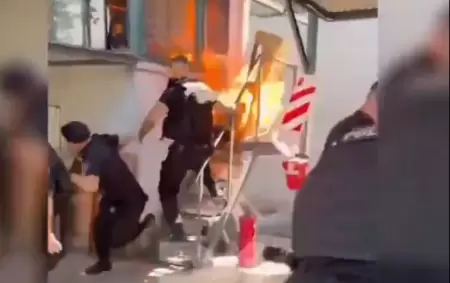 Desesperado un hombre se prendi� fuego en Rosario, cansado de que no le paguen su salario