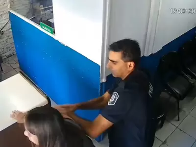 Fue a denunciar una estafa y termin� golpeada en la comisar�a