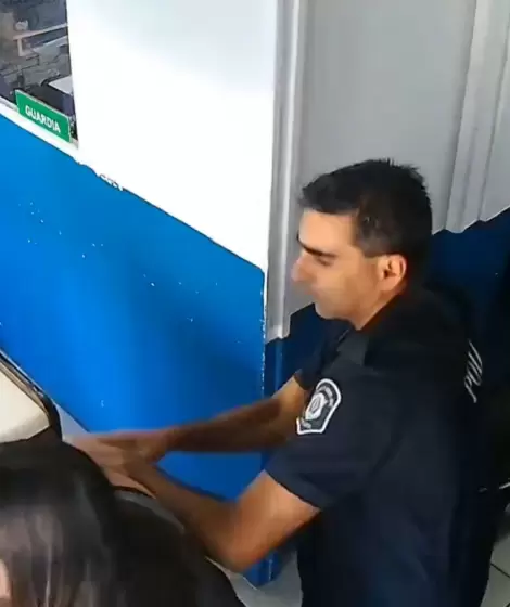 Fue a denunciar una estafa y termin� golpeada en la comisar�a