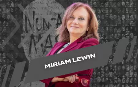 Miriam Lewin a 50 a�os del inicio de la �ltima dictadura militar que gobern� la Argentina entre 1976 y 1983.
