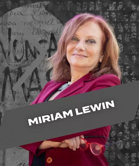 Miriam Lewin a 50 a�os del inicio de la �ltima dictadura militar que gobern� la Argentina entre 1976 y 1983.