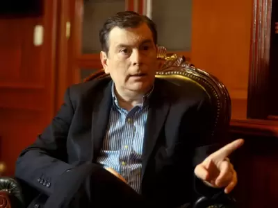 El senador Gerardo Zamora