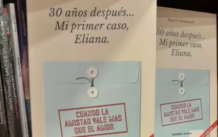 La novela "30 a�os despu�s... Mi primer caso, Eliana", fue escrita por el abogado Agust�n Zainovich.