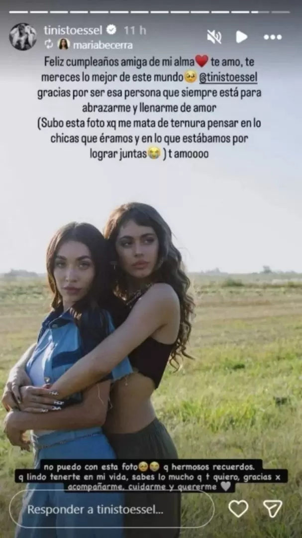 El mensaje de Mar�a para Tini