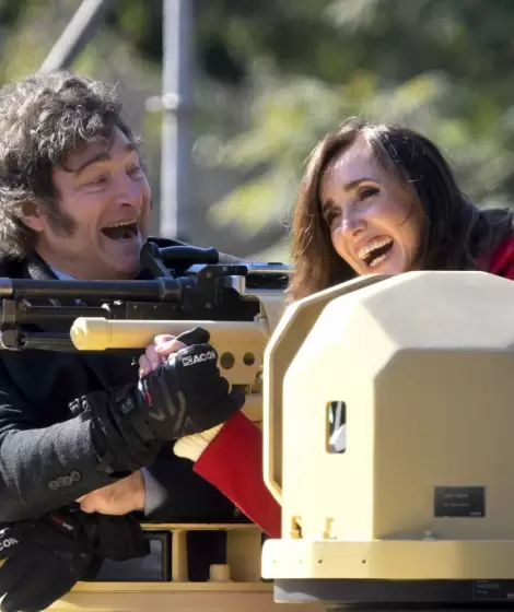 Javier Milei y Victoria Villarruel