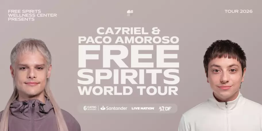 CA7RIEL & Paco Amoroso en FREE SPIRITS