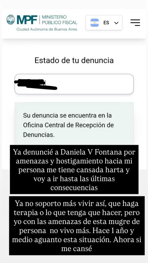 La denuncia de Cinthia Fern�ndez