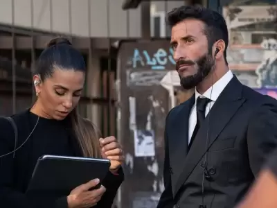 Cinthia Fern�ndez y Roberto Castillo