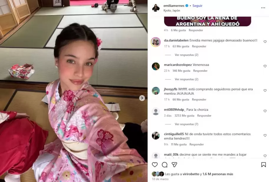 Los apodos que los usuarios le pusieron a Emilia