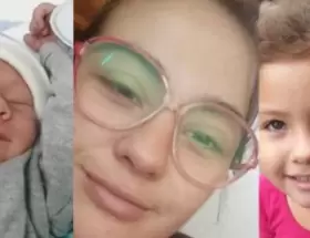 Romina Nahir Nasif, de 27 a�os, y sus hijos de 4 a�os y un mes son intensamente buscados desde hace d�as.