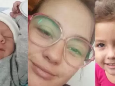 Romina Nahir Nasif, de 27 a�os, y sus hijos de 4 a�os y un mes son intensamente buscados desde hace d�as.