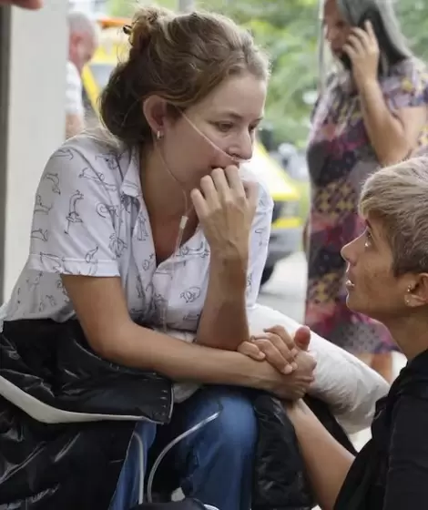 Andrea sufre una cardiopat�a, dependencia de ox�geno y est� en medio de un tratamiento