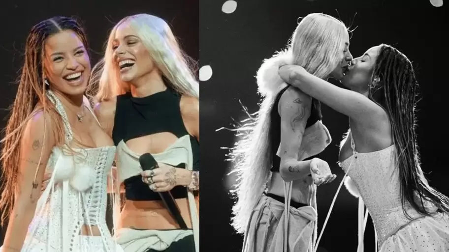 Emilia Mernes y Tini Stoessel