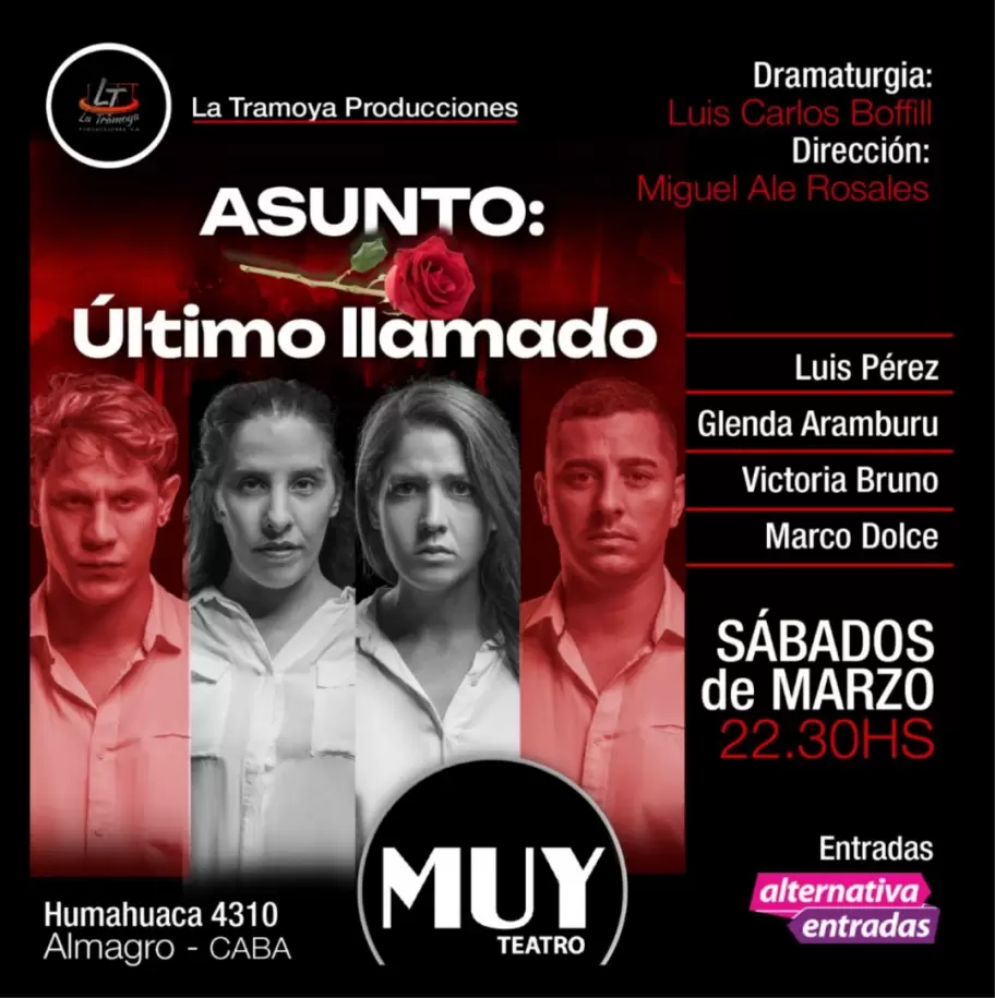 Asunto: �ltimo llamado