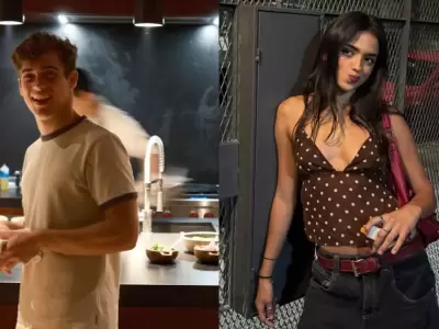 Franco Colapinto neg� los rumores que lo vincularon con la actriz Maia Reficco.