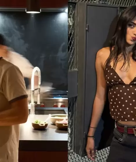 Franco Colapinto neg� los rumores que lo vincularon con la actriz Maia Reficco.