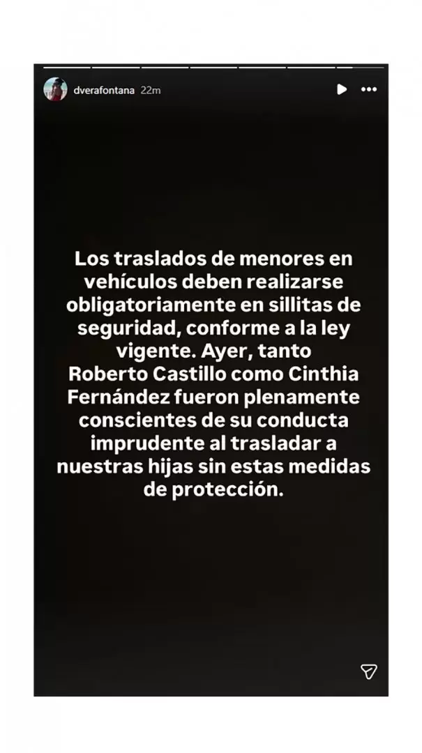 Vera hab�a denunciado en redes que el jard�n de las ni�as estaba impago