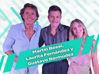 Mart�n Bossi, Gustavo Berm�dez y Laurita Fern�ndez